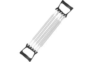 FOYTOKI Detachable Chest Expander with Plastic Handle Portable Chest Workout Equipment for Men Ergonomic