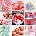 Xiaolanwelc@ 30 Holes Silicone Macarons Mat Heart Shape Macaron Dessert Mold Pad Oven Baking Tray DIY Kitchen Baking Pastry Tools