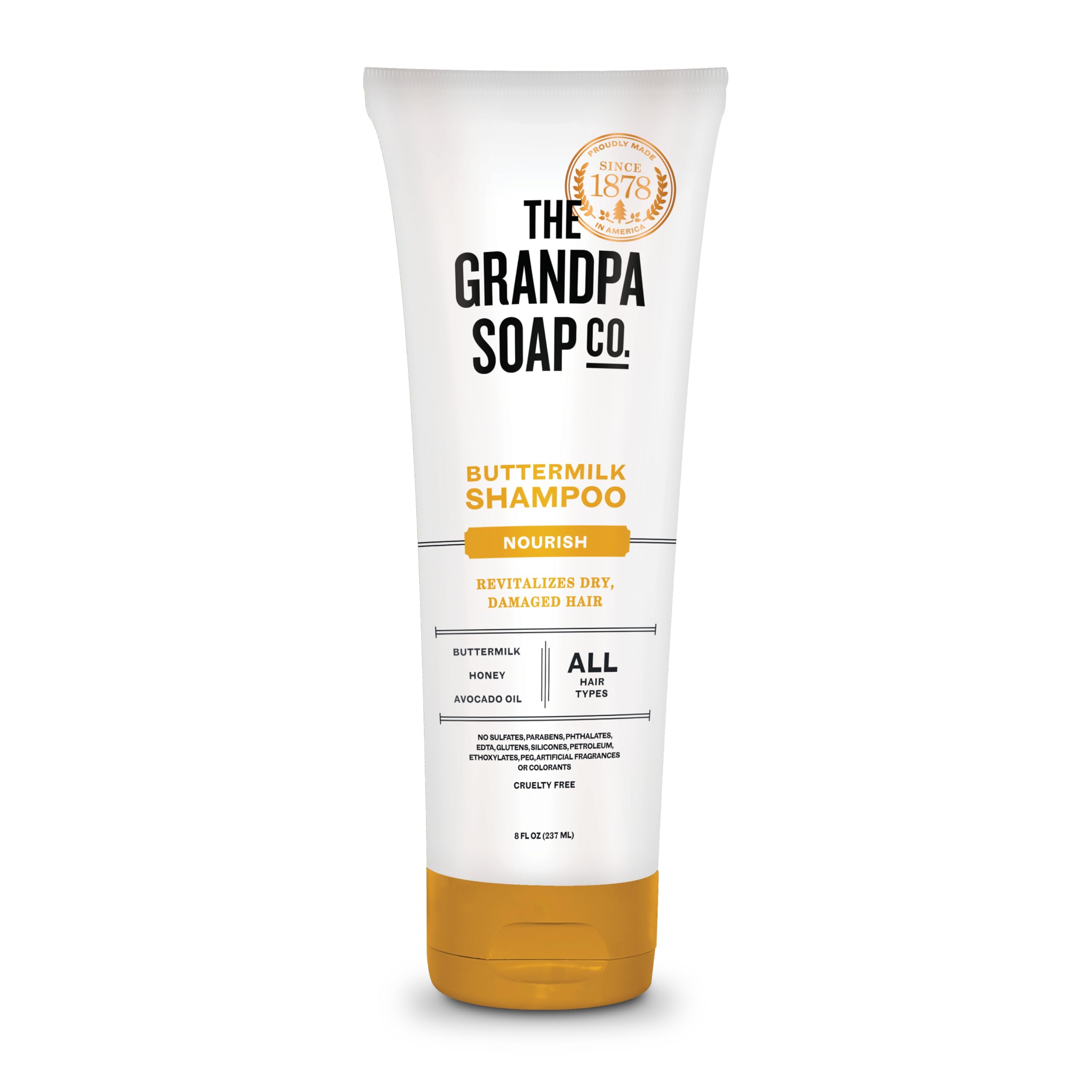 The Grandpa Soap Co. - Nourish Shampoo Buttermilk - 8 fl. oz.