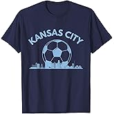 Kansas City Soccer & Skyline T-Shirt