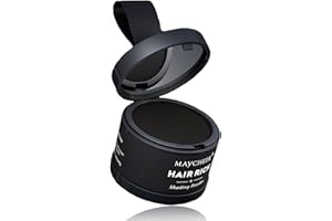SUDXIN Maycheer Hairline Powder for Women - Hair Rich Shading Powder, 30 Colors Magic Root Cover Up (Black 05)