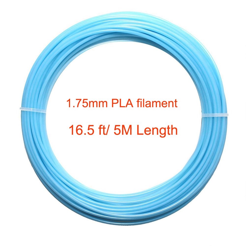 PLA 3D Pen Filament Refills (10 Colors, 16 Feet Each) 1.75mm PLA Filament for 3D Printer Pen by CFTech (10 Color)