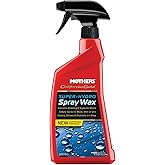 Mothers California Gold Super-Hydro Spray Wax, 24 oz. – Just Waxed Brilliance & Beading, Cleans, Shines & Protects in 1-Step, Use Dry or Wet as a Drying Aid or Over Existing Wax or Coating (05724)