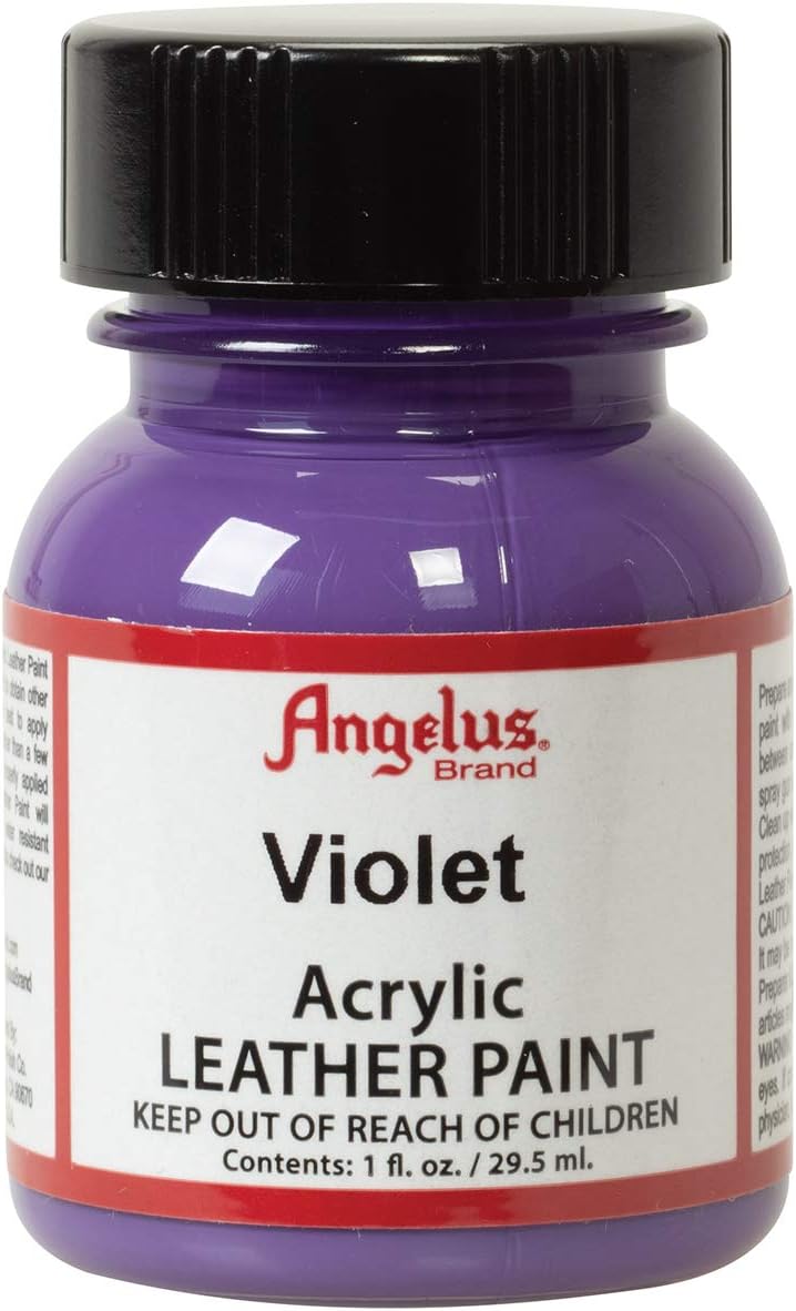 Angelus Leather Paint 1 oz Violet