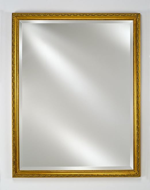 Amazon Com Basix Recessed Medicine Cabinet Finish Antique Gold Size 16 X 26 Home Kitchen