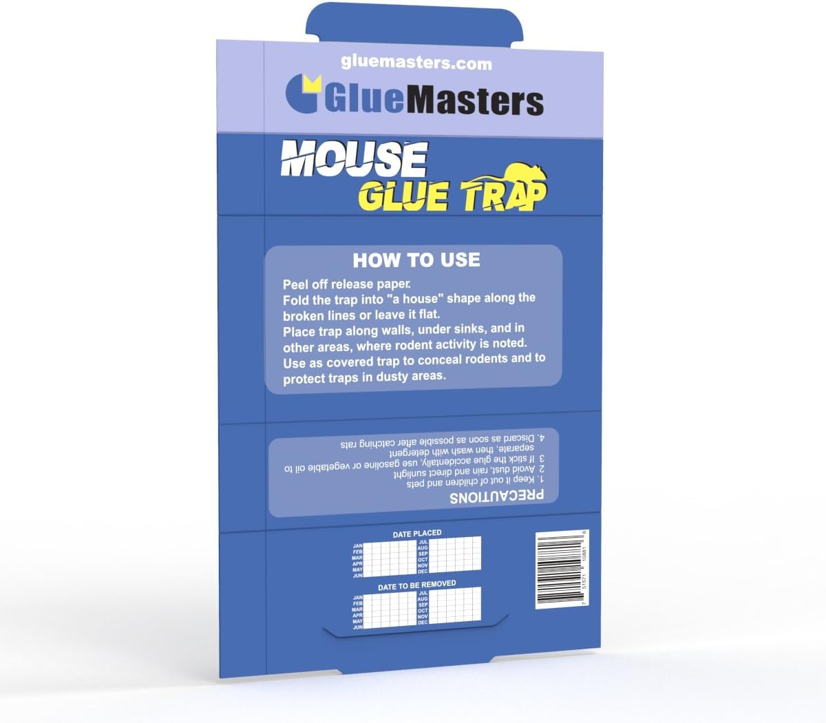 16 Premium Glue Traps for Mouse, Spider, Cockroach, Moth and Other Insects - Industrial Strength Glue Boards for Effective Pest Control by GlueMasters