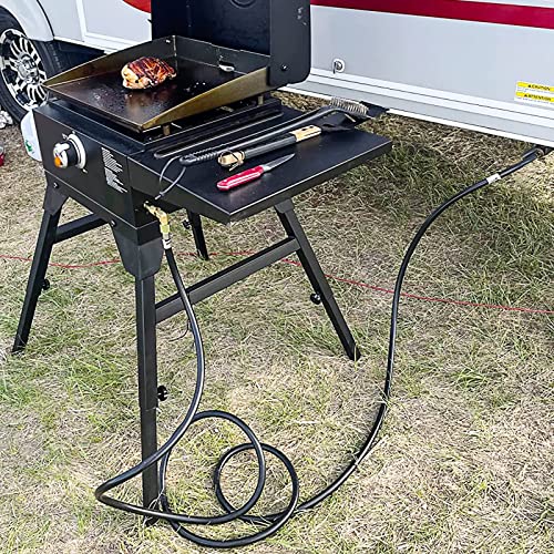 GASPRO 18Foot RV Quick Connect Propane Hose for Camp Chef Explorer