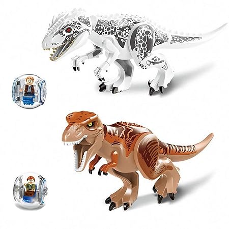 LINYOTEC Dinosaur, 29cm Actionfiguren Bauklötze Kinder Spielzeug Dinosaurier Tyrannosaurus Rex T-rex Building Toy