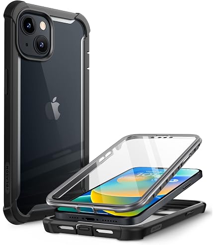 i-Blason Funda agnética para iPhone 15 Pro AX Case Transparente con