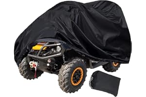 Indeed BUY Waterproof ATV Cover,Small 420D Heavy Duty Quad Cover Protects 4 Wheeler from Snow Rain or Sun
