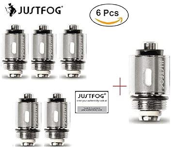 HERKUNFTSGARANTIE JUSTFOG Verdampfer q16 ( 6 COILS) (( 100% AUTHENTISCH )) verdampferköpfe justfog q16 Justfog Q16 Q14 S14 G1