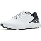 Callaway Swami Spikeless Golf Shoes | Round Toe Athletic Shoes, Waterproof opti-dri Microfiber Leather Upper, 5mm PLUSfoam Insole, Spikeless Dura-Rubber Outsole