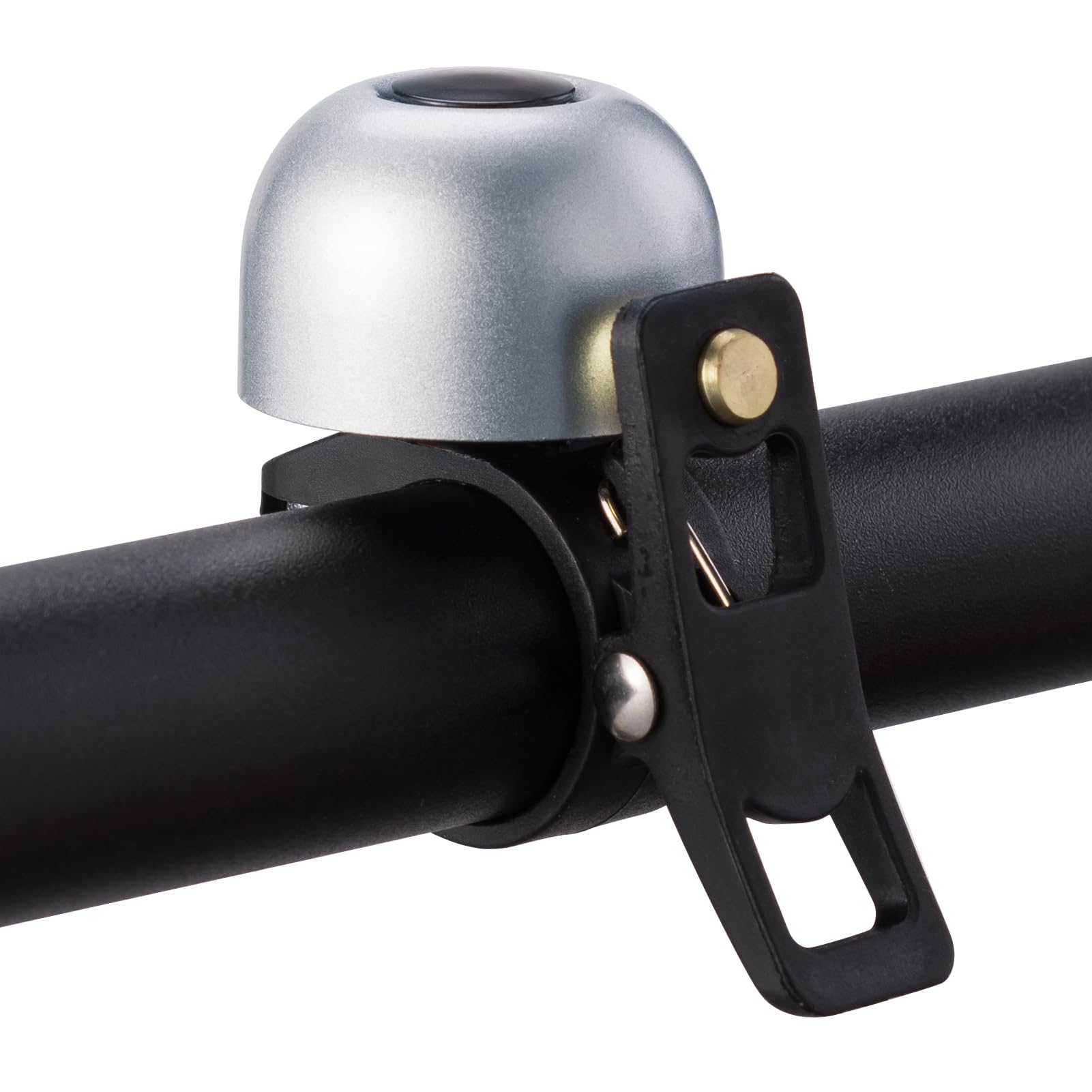 Photo 1 of ROCKBROS Bike Bell, Copper Alloy Bike Bell, Loud Sound Classic Bike Ring Bell for Adults, for 0.82’’-0.9’’/21-23mm Handlebar Diameter