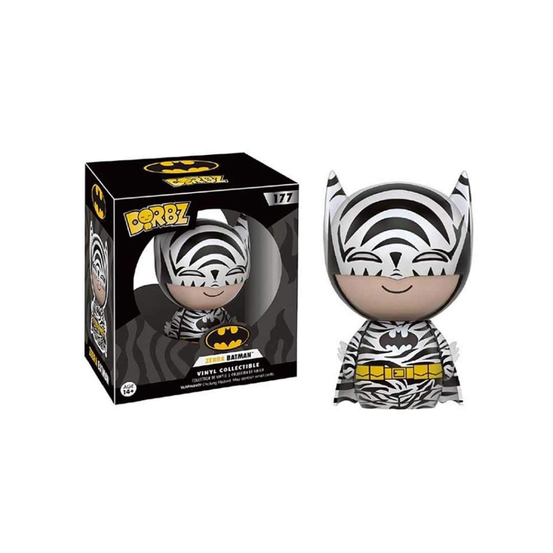 Funko - Figurine DC Heroes - Batman Zebra Exclu Dorbz 8cm - 0889698107891