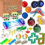 MIBOTE 34 Pcs Fidget Toys Set, Sensory Fidget Toys