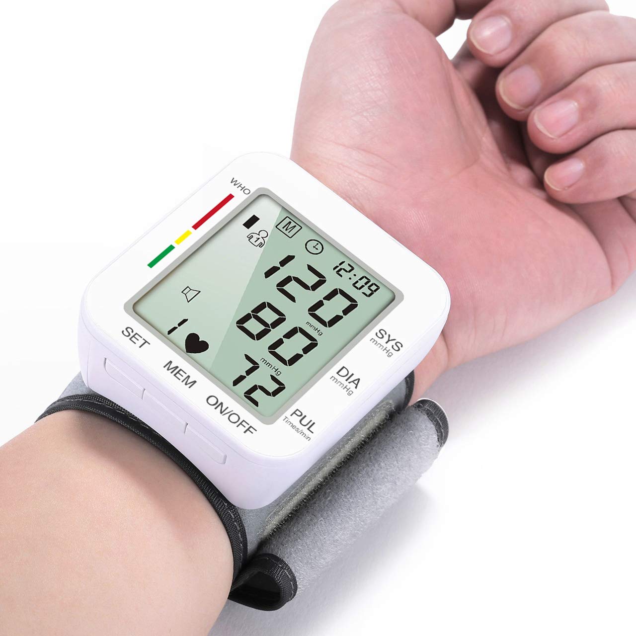 Hong S Wrist Blood Pressure Monitor FDA Approved Clinical High Blood