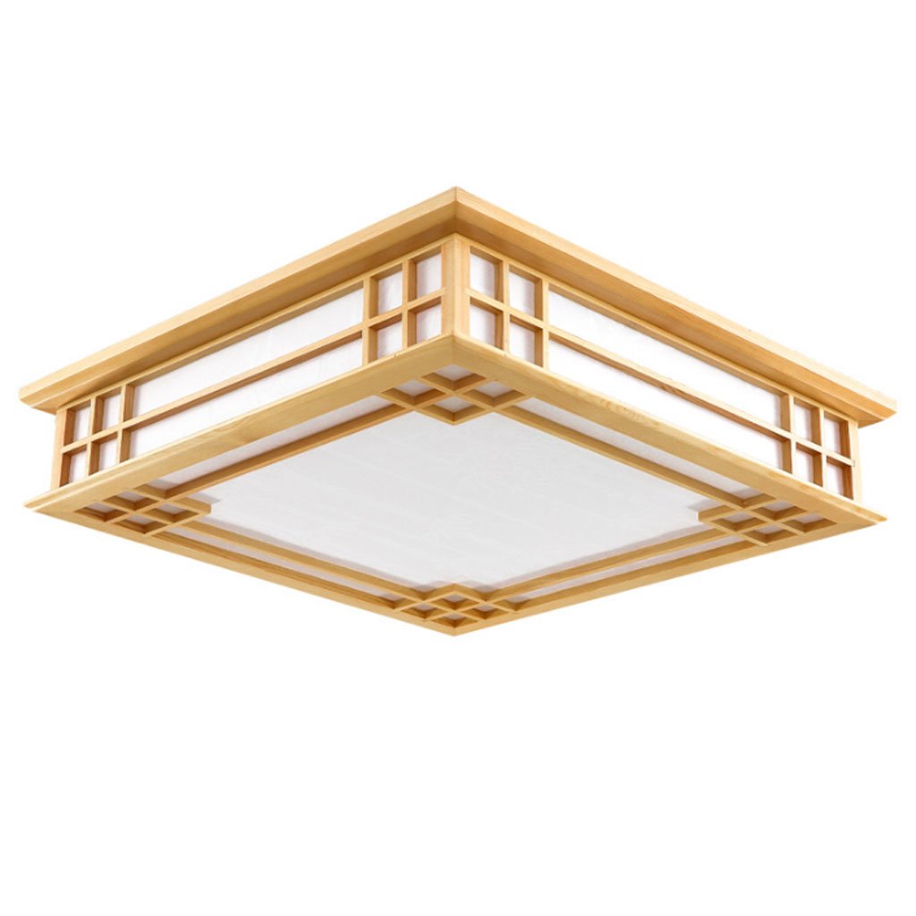 Amazon Com Tangmengyun Japanese Style Solid Wood Ceiling Light