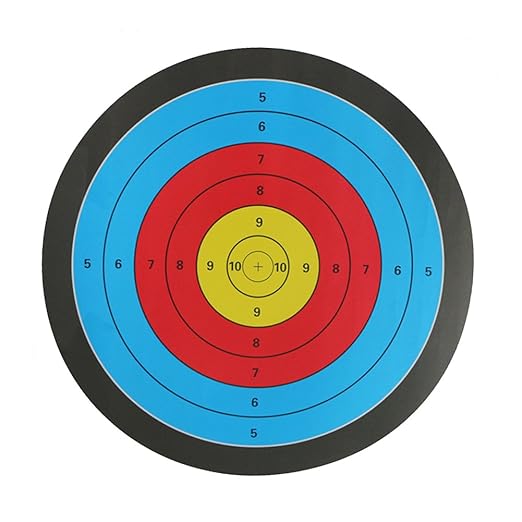 Buy Leoie 60X60cm Professional Shooting Bullseye Archery Target