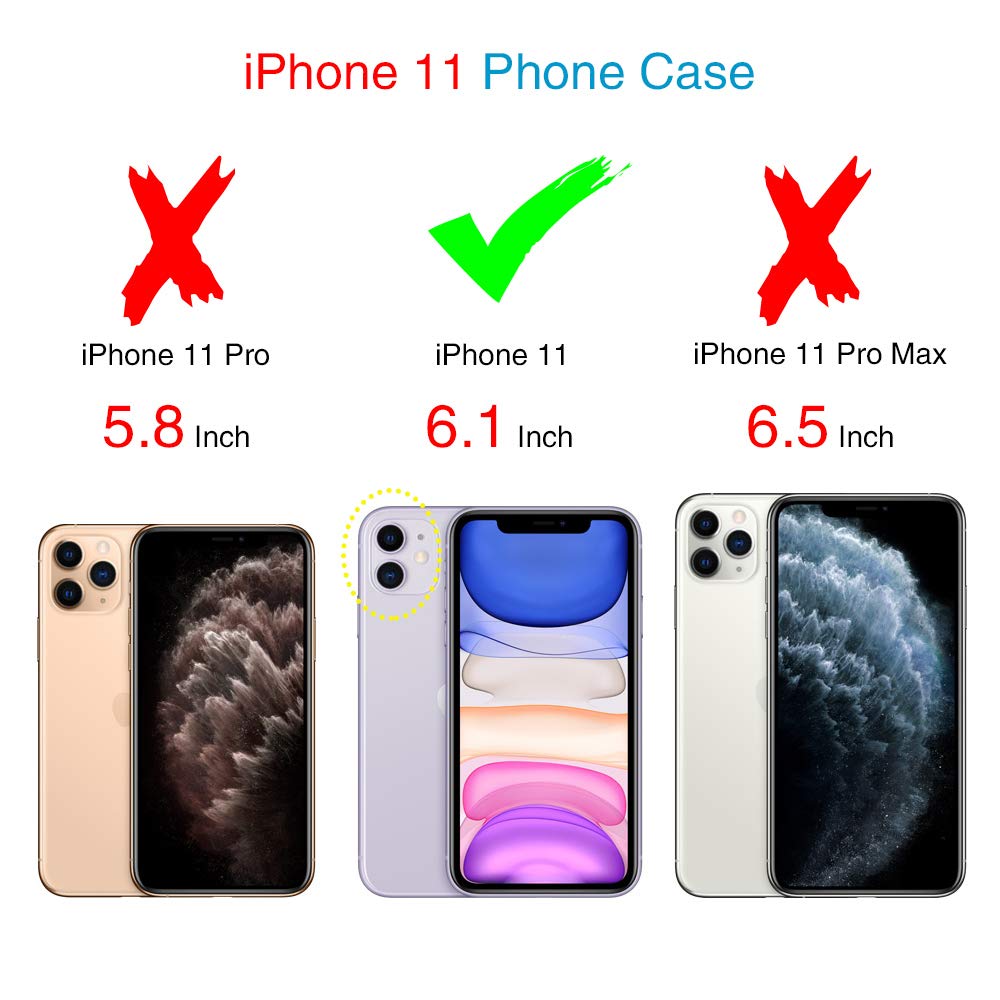 AILRINNI for iPhone 11 case - Soft Clear Slim Silicone Phone Case, Premium Gel Shockproof Bumper Protective Case Cover for Apple iPhone 11 2019 (6.1 Inch) - Sunflower