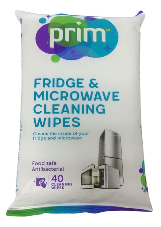 Prim Cleaning Wipes Fridge & Microwave, 40 Pieces Pack Amazon.in