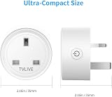 TVLIVE Smart Plug 4 Pack 13A Works with Alexa Google Home No Hub 2.4GHz view 9