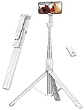 ANXRE 60" Phone Tripod & Selfie Stick Tripod, [All