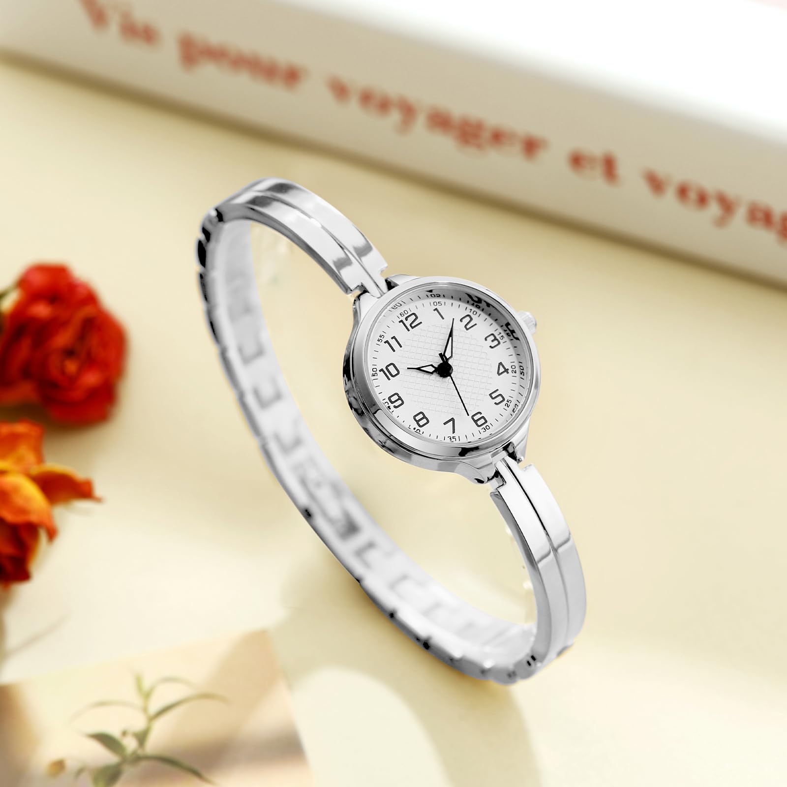 Women's Wrist Quartz Watches Bracelet Watch,Reloj para Mujer Small Dainty Watch for Women Christmas Gifts
