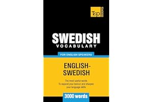 Swedish vocabulary for English speakers - 3000 words