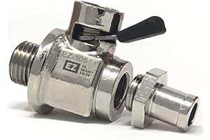 EZ-106(14mm-1.5) EZ Oil Drain Valve with removable Hose End Combo