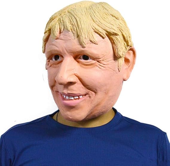 Amazon Com Lxfmz Boris Johnson Mask Full Fead Helmet Halloween Cosplay Mask Props Halloween Mask Props Full Head Mask Halloween Costumes Cosplay Mask 5 Pieces Home Kitchen