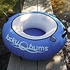 Lucky-Bums-Catchin-Rays-River-Tube-Heavy-Duty-River-Tube-for-Floating-Cup-Holders-Solid-Padded-Handles-Blue-48