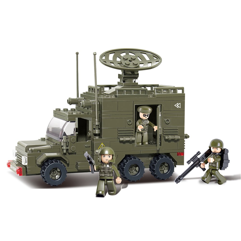 Sluban Military Blocks Army Bricks Toy - Radar Car on Galleon Philippines