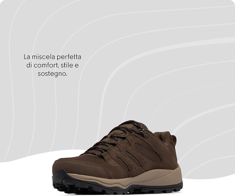 Redmond IV Low Waterproof Shoes, Women's, Costruite per resistere agli elementi, Mesh traspirante, Puntale robusto, Intersuola leggera, presa superiore - da uomo