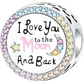 BIZK 925 Sterling Silver Charms Fits Bracelets and Necklaces Charms for Women Fashion Jewelry for Women, Lover, Mother and Friend