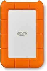 LaCie Rugged Mini 5TB USB C External Hard Drive Shock Resistant