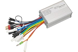 DOINAL Donial Brushless Motor Controller 36V 350W Ebike Controller 17A 6Mos BLDC Speed Controller for Electric Scooter Bike (36V 350W)