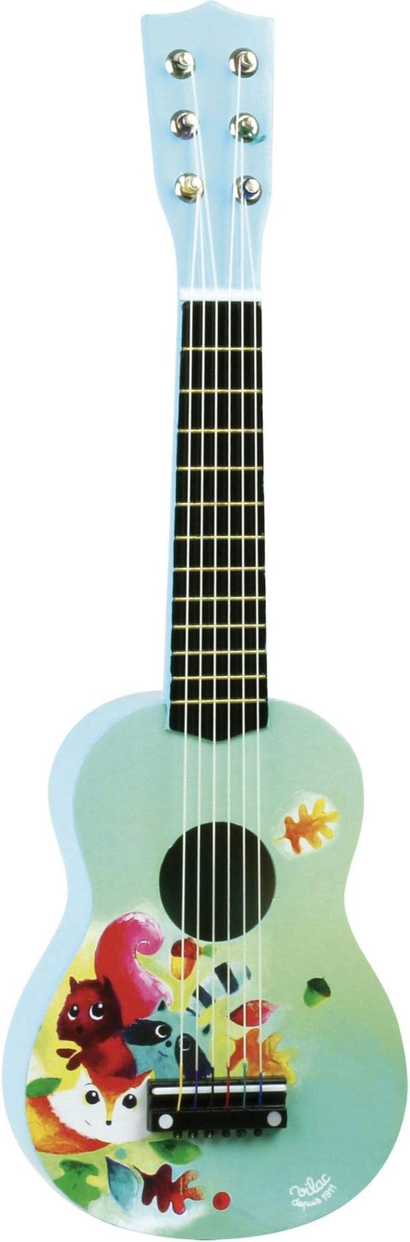 Vilac Vilac8349 Woodland Guitar, Multi-Color