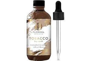 Florona Sweet Tobacco Premium Quality Fragrance Oil - 4 fl oz for Diffuser Aromatherapy, Soap Making, Candle Making