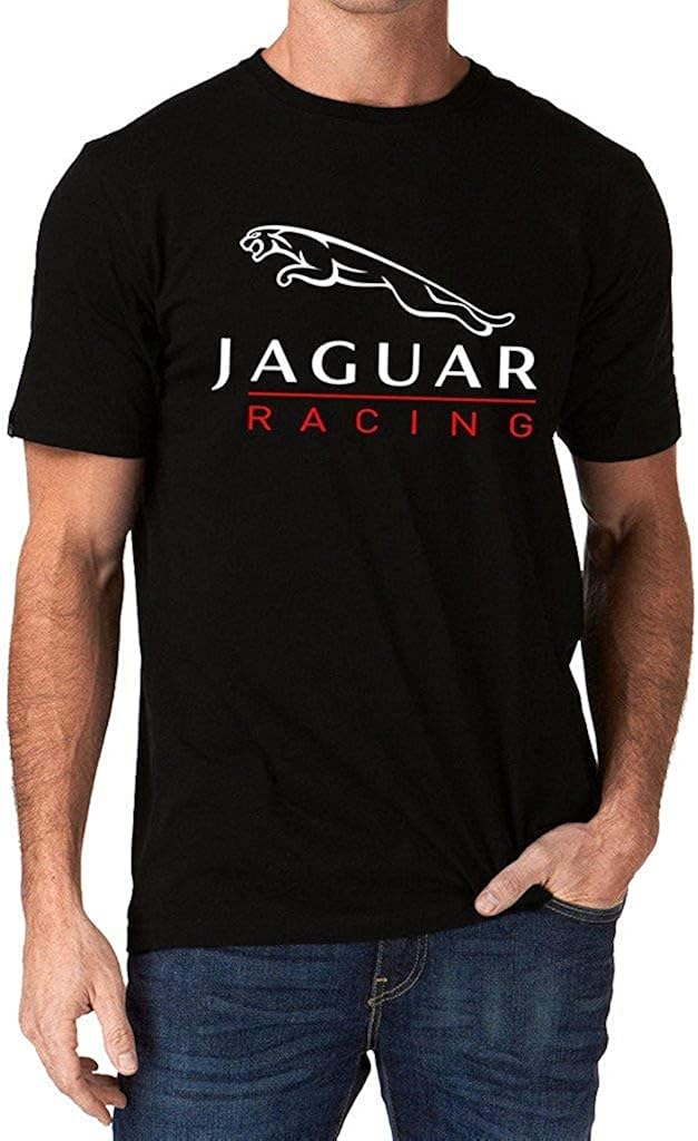 Jaguar Car Racing Brand Logo Men's TShirt,Black,XLarge Amazon.co.uk