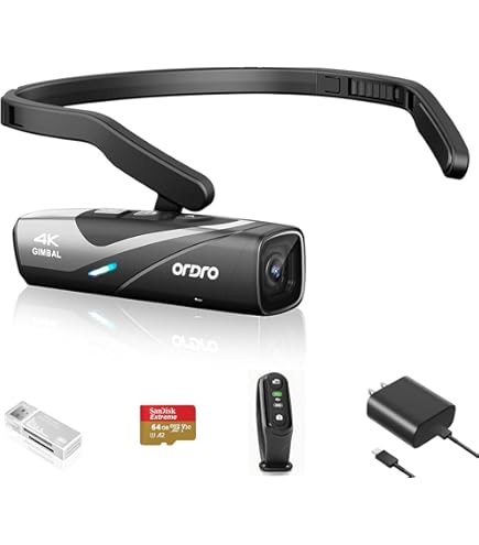 ヘッドホン ORDRO EP7 GIMBAL 4K Amazon.com : ORDRO EP7 4K Video