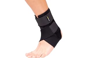BraceUP Ankle Brace - Relieve Pain, Enhance Stability for Foot Pain, Sprained Ankle, Achilles Tendonitis, Men and Women