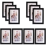 Giftgarden 3.5x5 Wall Picture Frame Set of 10 piece 3.5 by 5 Inch, no glass front