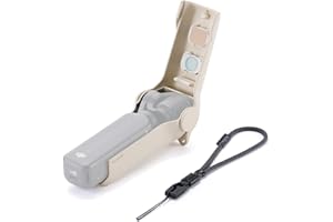 Tilta Protective Travel Case Kit with Wrist Strap – Cream White | Compatible with DJI Osmo Pocket 3 | Lightweight Travel Case