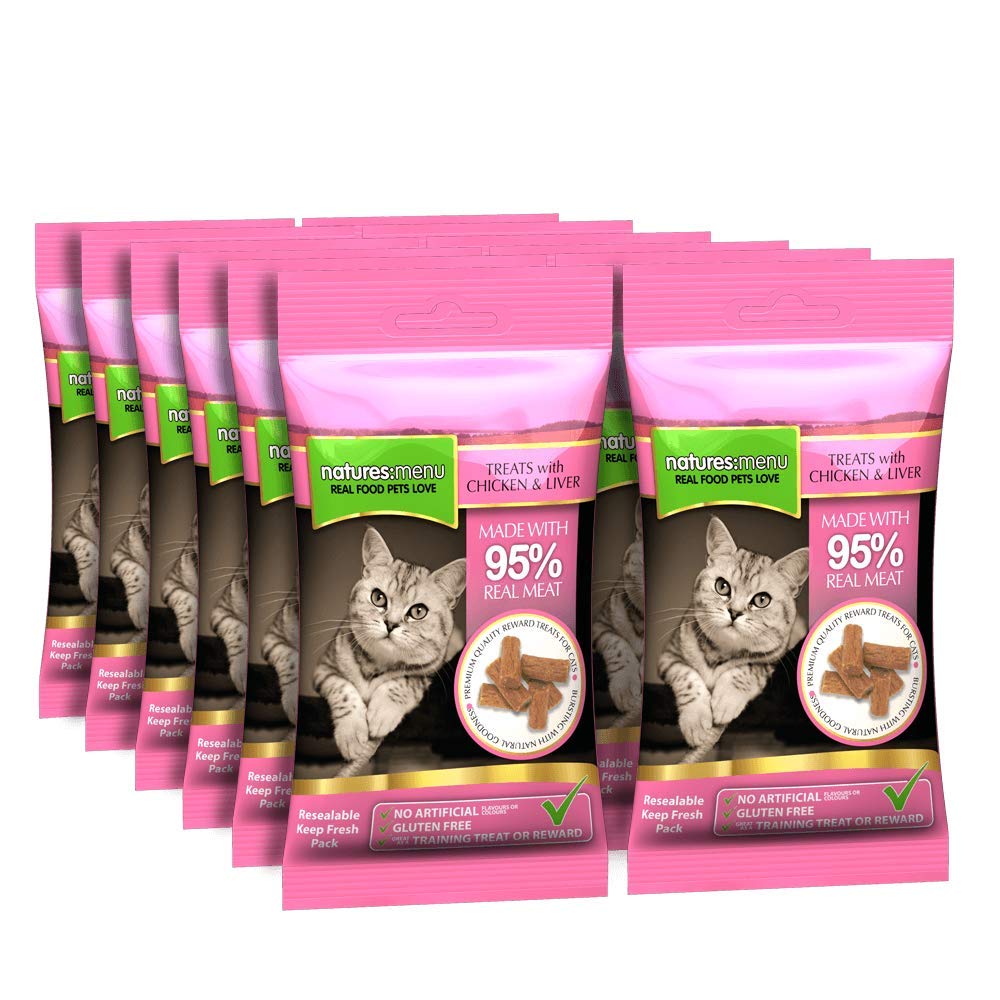 Natures Menu Cat Treats Chicken & Liver (12 x 60g)