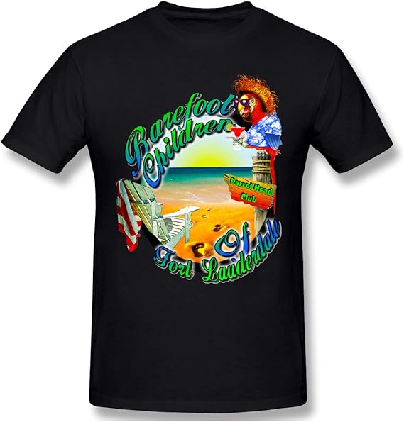 Jimmy Buffett Mans T Shirts Round Neck Short Sleeve Novelty