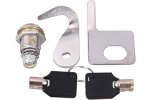 XMMT Motorcycle Rear Trunk Tour Pack Pak Lock with Key for Harley Touring Road King Electra Street Road Glide 1993-2013