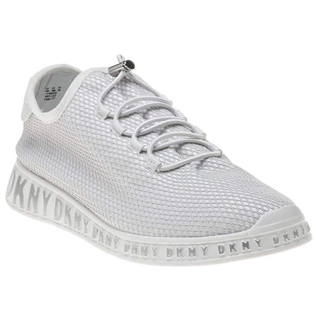 DKNY Mel Lace Up Damen Sneaker Weiß