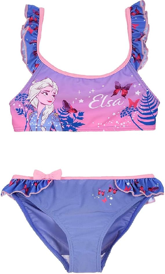 Frozen Die Eiskönigin Die Eiskönigin Frozen Mädchen Bikini Bademode Anna und ELSA Bikinis