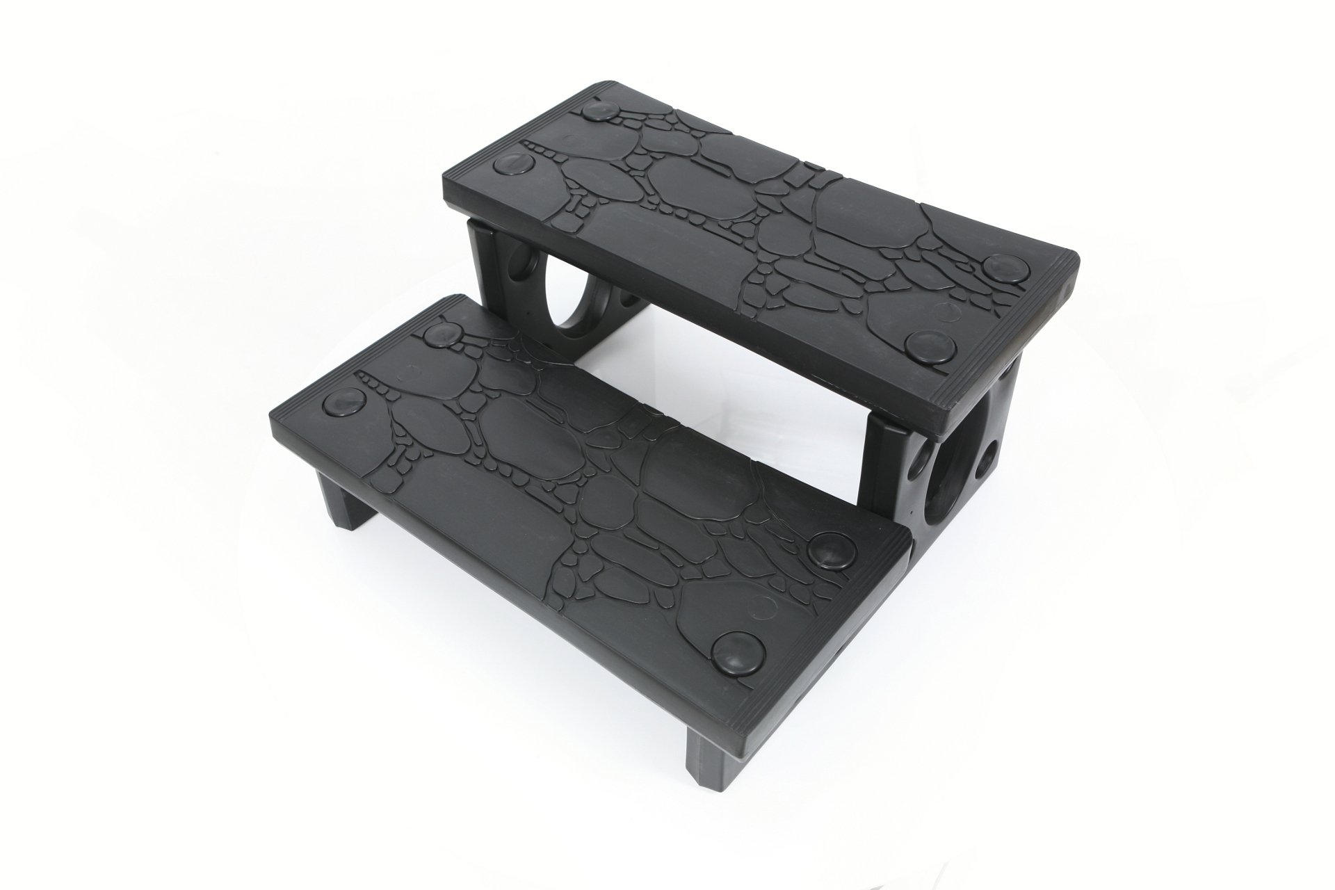 Steinbach Whirlpoolzubehör Plastic Doppelstufe for Whirlpools, Black, 69 x 63 x 34 CM