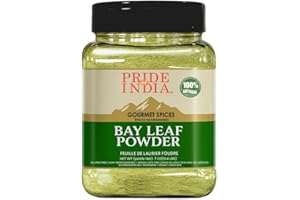 Pride of India – Bay Leaf Powder – Fresh & Authentic Bay Leaf Ground – Gourmet Spice – Good for Seasoning Stews/Soups/Tea – E